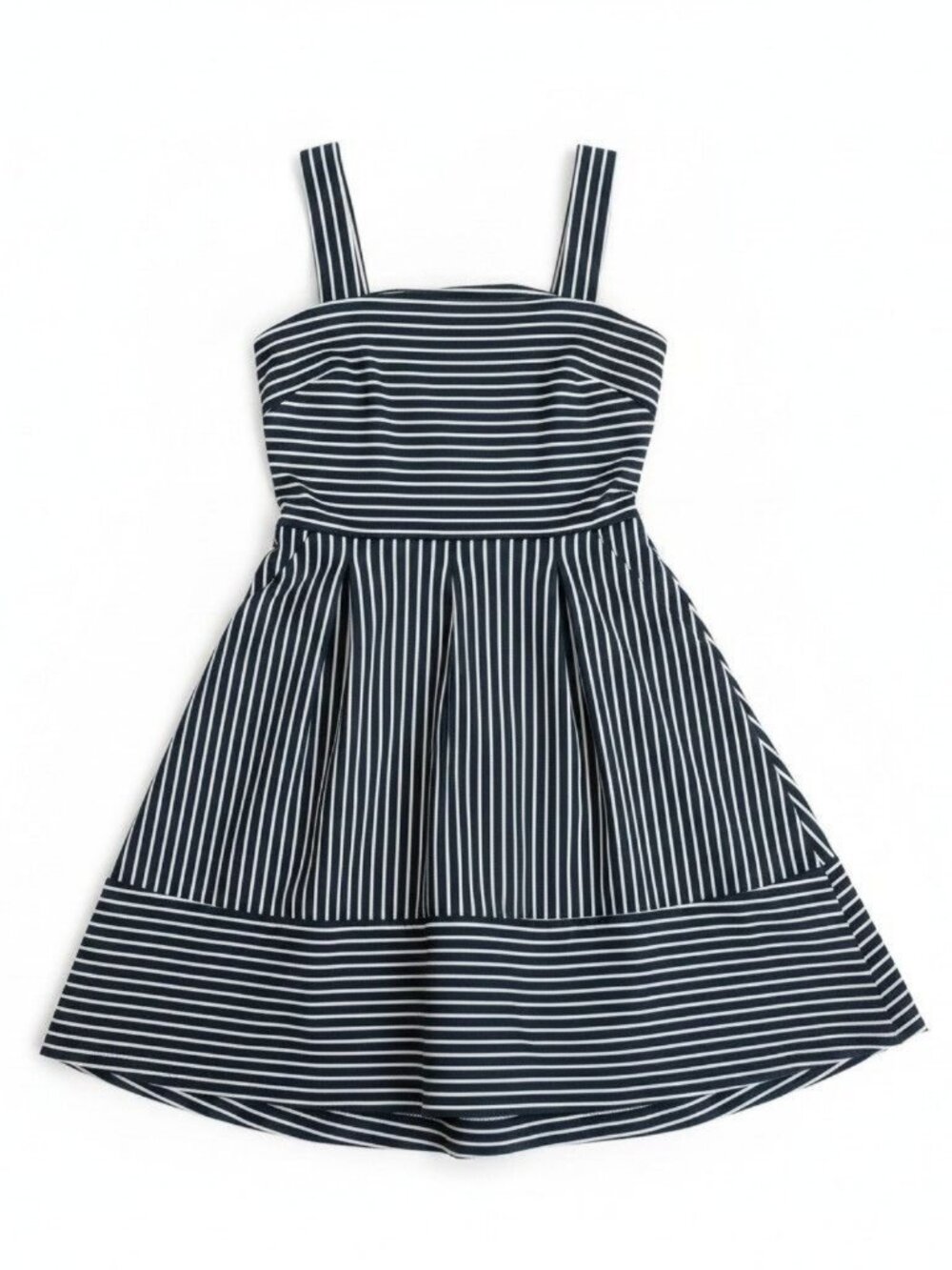 Banana Republic Navy & White Striped Dress Size 2